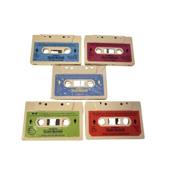 Teddy Ruxpin Cassettes Sign of a Friend Mudblups All about bears Lullabies II - Picture 9 of 9